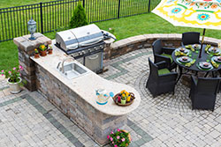 Denver Colorado outdoor bbq Granite kitchen Stone City LLC