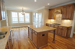 transitional Granite kitchen Stone City LLC